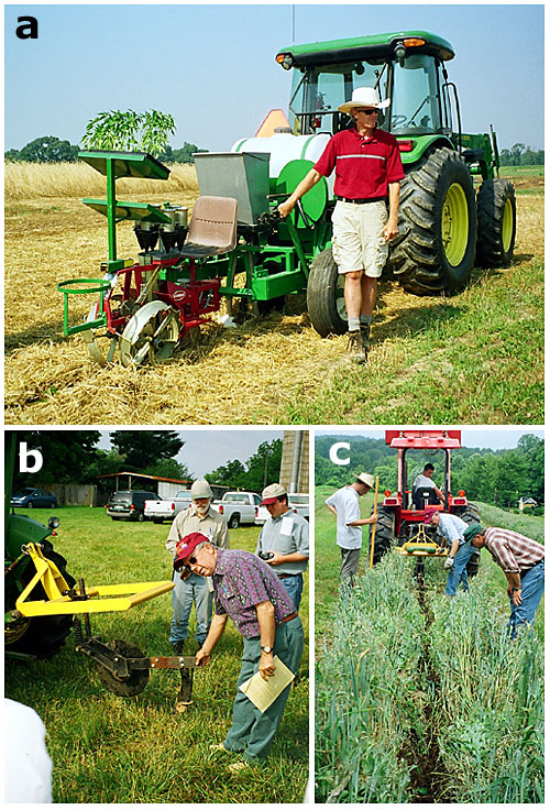 No-till planting aids